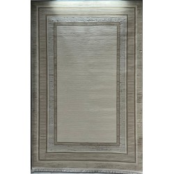 سجاد تركي اطار برواز سيلفيا 40984A بيج مقاس 150*220