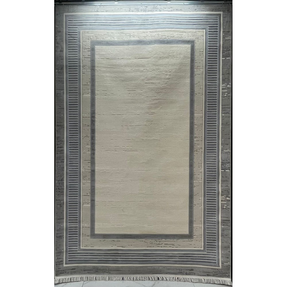 سجاد تركي اطار برواز سيلفيا 40984A سماوي مقاس 80*150