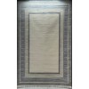 Turkish rug with frame Silvia 40984A blue size 80*150