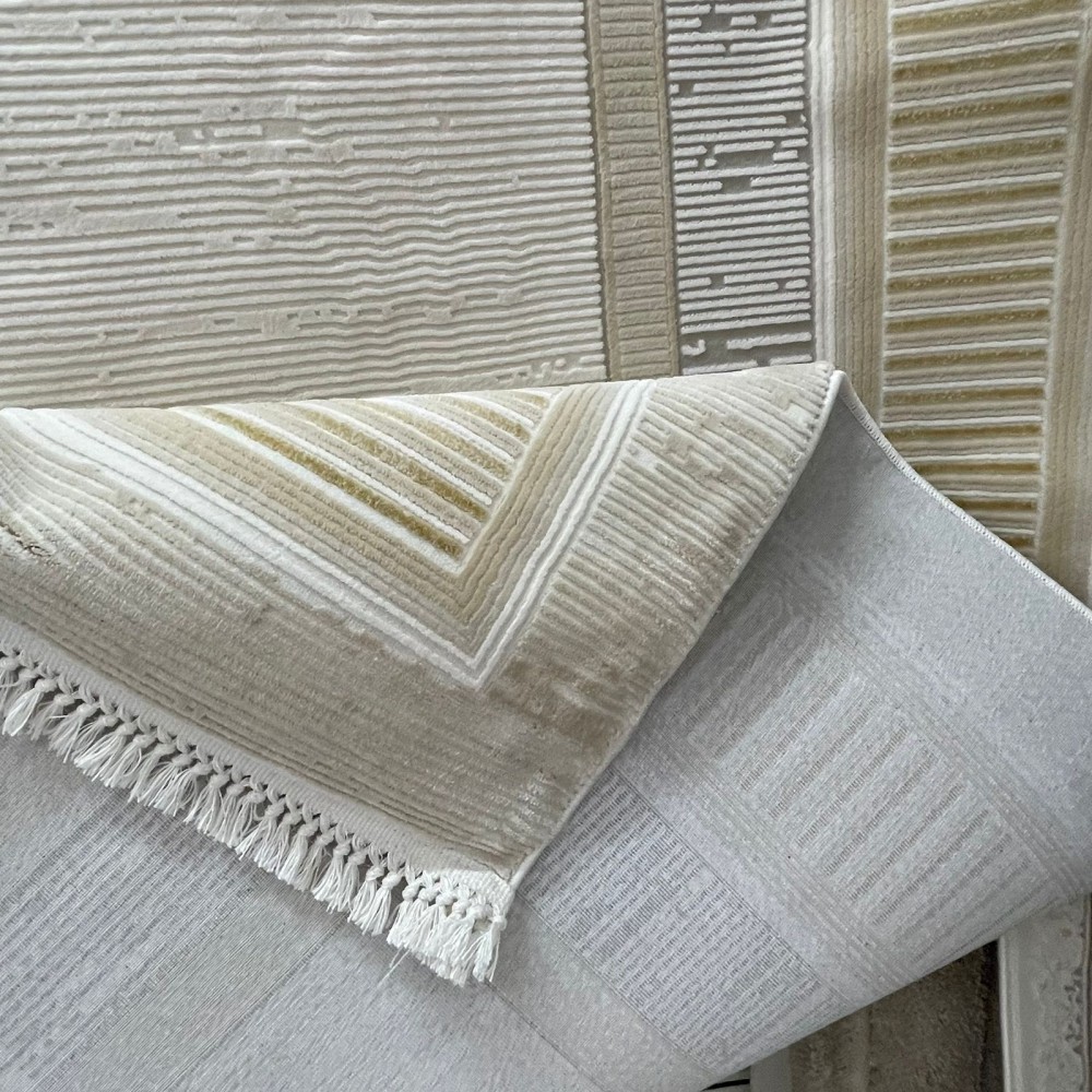 سجاد تركي اطار برواز سيلفيا 40984A ذهبي مقاس 400*500