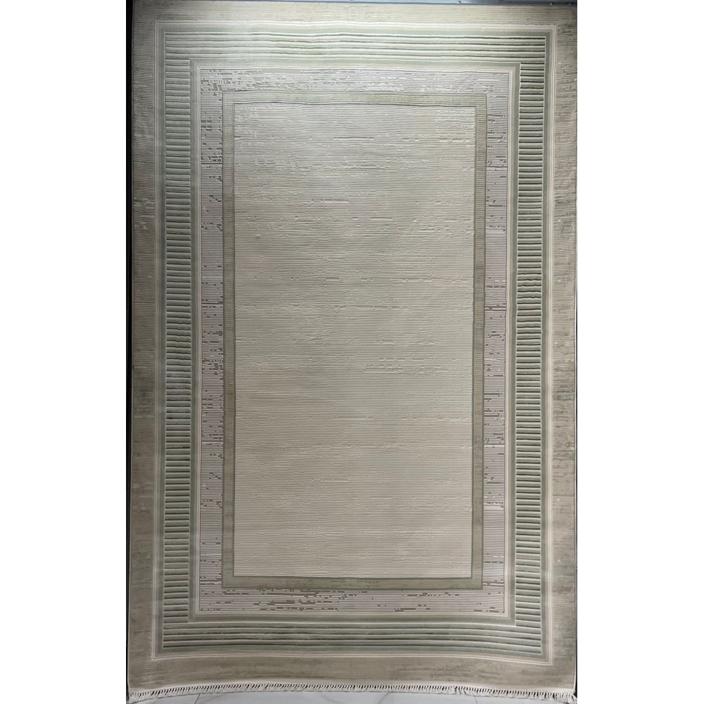 سجاد تركي اطار برواز سيلفيا 40984A اخضر مقاس 50*80