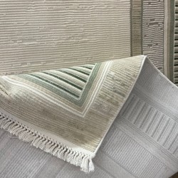 سجاد تركي اطار برواز سيلفيا 40984A اخضر مقاس 50*80