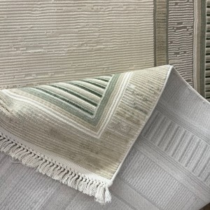 سجاد تركي اطار برواز سيلفيا 40984A اخضر مقاس 50*80