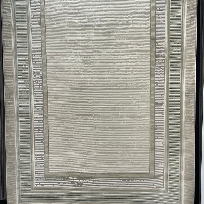 سجاد تركي اطار برواز سيلفيا 40984A اخضر مقاس 80*150