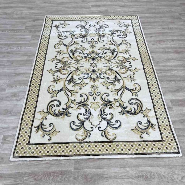 Turkish Tabriz Oriental Carpet G0001 Cream Size 100*300
