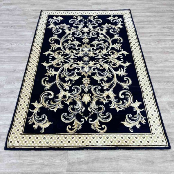 سجاد شرقي تبريز تركي G0001 كحلي مقاس 100*300