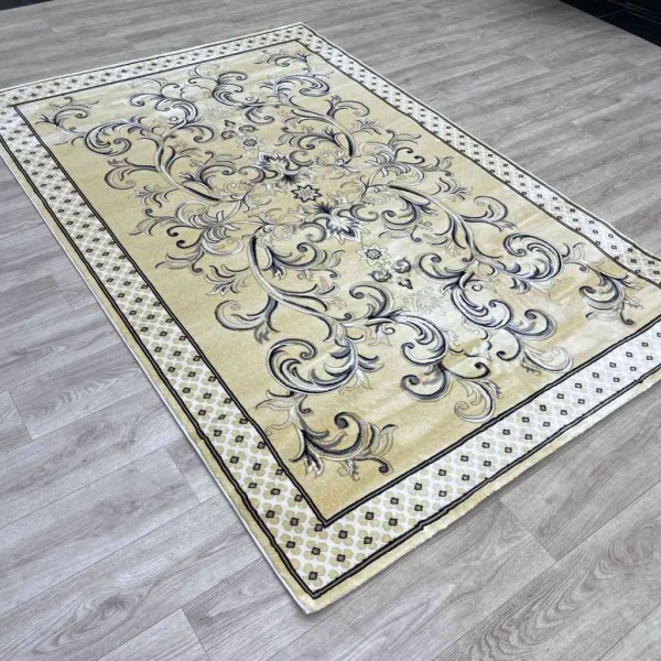 Turkish Tabriz Oriental Carpet G0001 Gold Size 150*220