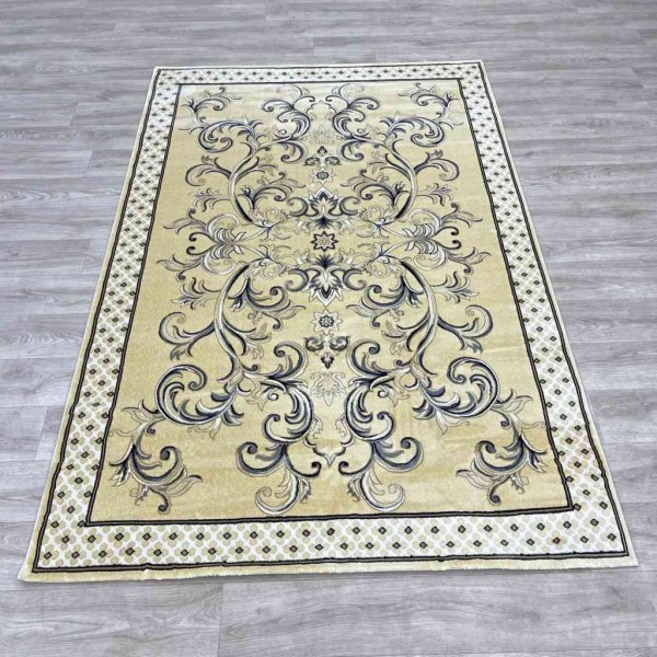 Turkish Tabriz Oriental Carpet G0001 Gold Size 150*220
