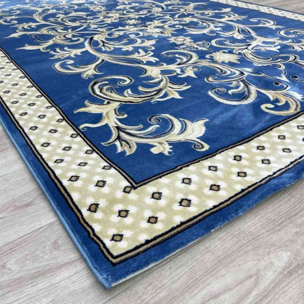 Tabriz Turkish Oriental Rug G0001 Light Navy Size 150*220