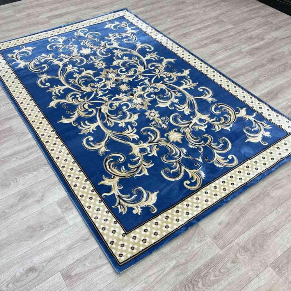 سجاد شرقي تبريز تركي G0001 كحلي فاتح مقاس 300*400