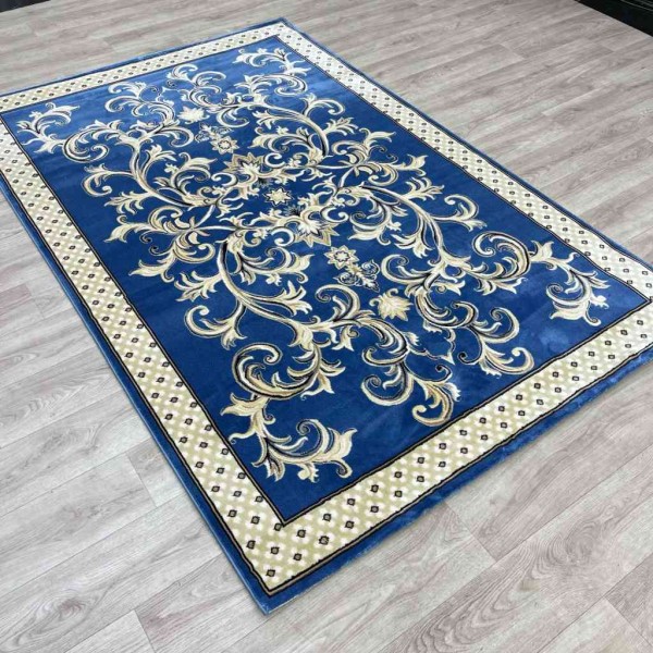 Tabriz Turkish Oriental Rug G0001 Light Navy Size 150*220