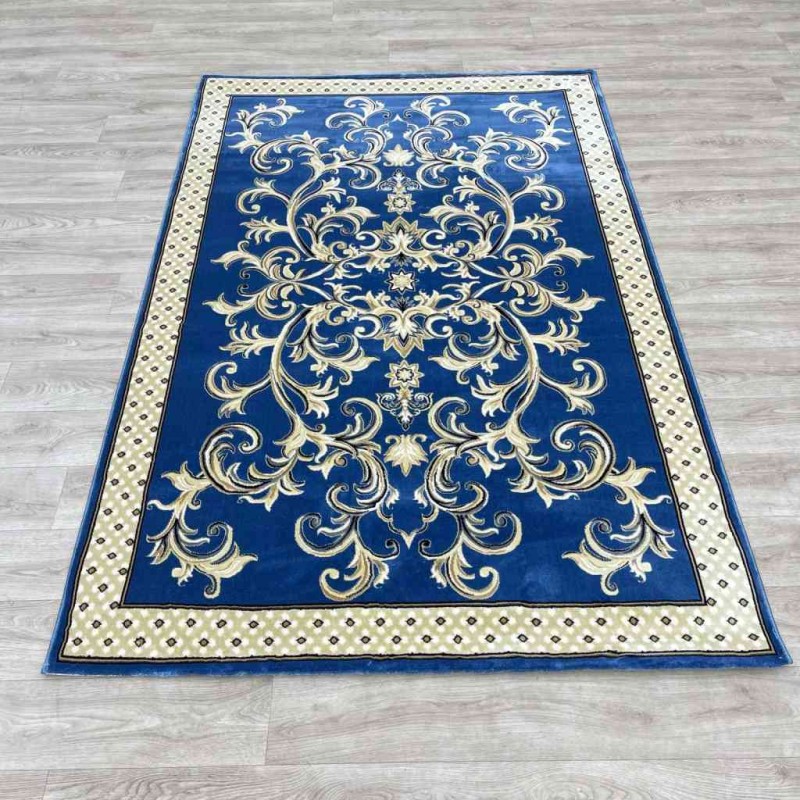 سجاد شرقي تبريز تركي G0001 كحلي فاتح مقاس 80*150