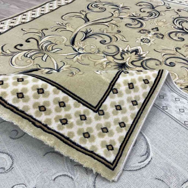 Turkish Tabriz Oriental Carpet G0001 Vizon Size 100*200