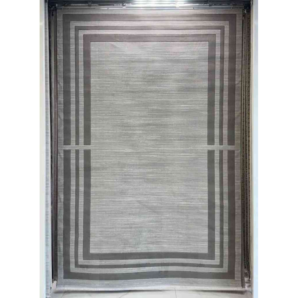 سجاد تركي الاطار برواز تالين رصاصي غامق مقاس 50*80