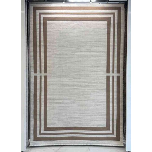 سجاد تركي الاطار برواز تالين اوف وايت مقاس 150*220
