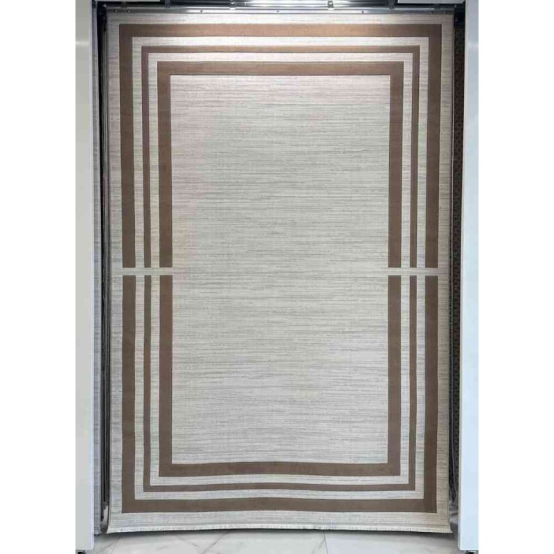 سجاد تركي الاطار برواز تالين بني مقاس 50*80
