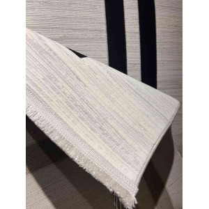 Turkish rug with a modern frame Spectrum BT476 cream and black size 300*400
