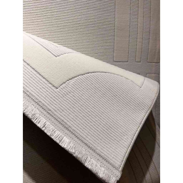 Turkish rug modern frame Saray BT485 cream size 300*400
