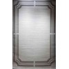Turkish rug modern frame Saray BT485 cream gray size 250*350
