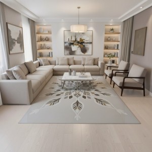 سجاد تركي لافندر N0595A بيج مقاس 150*220