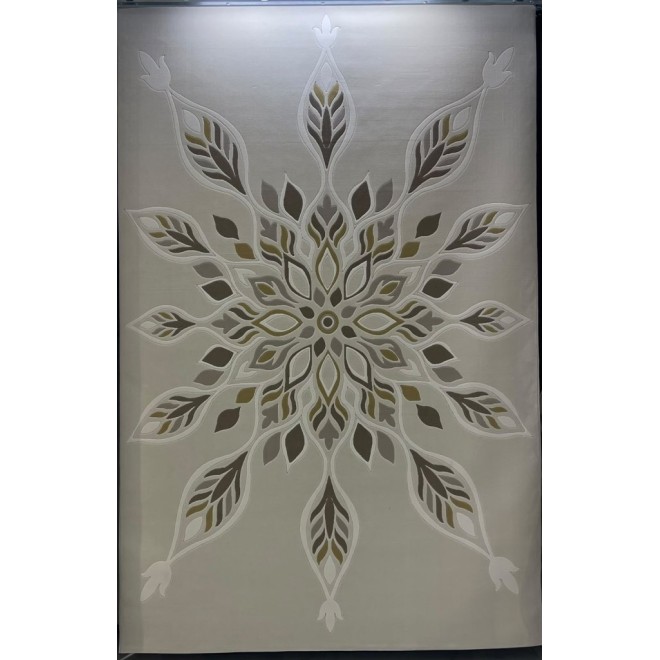 Turkish LAVENDER rug N0595A BEIGE size 150*220