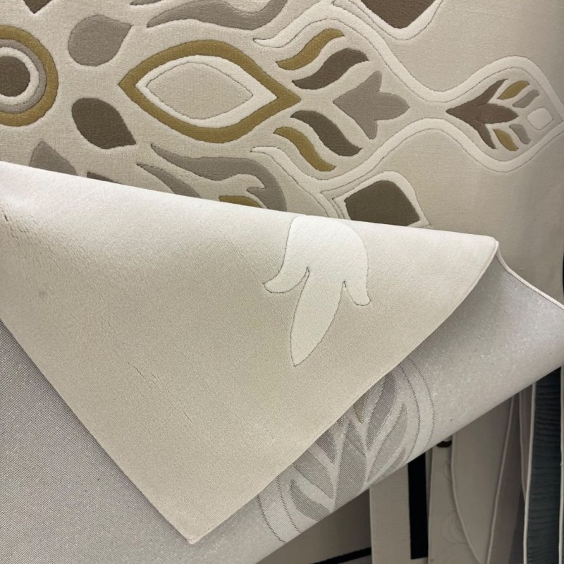 سجاد تركي لافندر N0595A بيج مقاس 150*220
