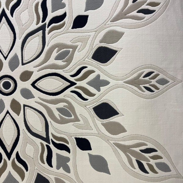 سجاد تركي لافندر N0595A اسود مقاس 150*150