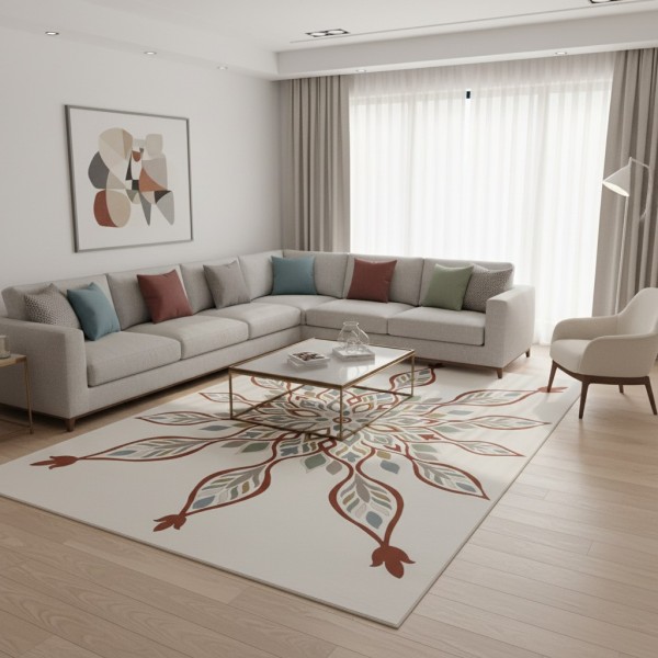 Turkish LAVENDER rug N0595A tera size 250*350