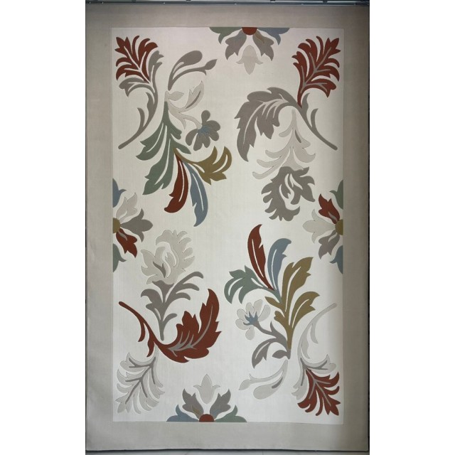 TULIP Turkish Rug AA228A terra Size 200*300 - French Oriental Rugs