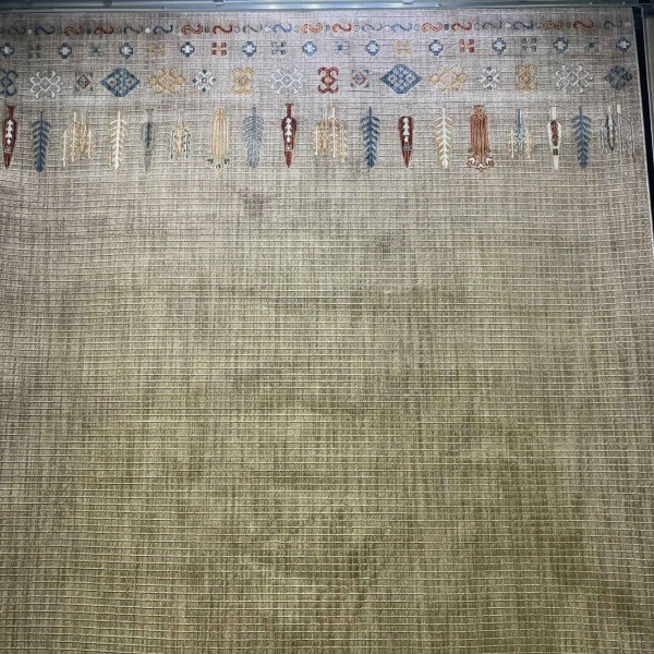 Turkish Bohemian VENİCE Rug 43549A BEIGE Size 200*300