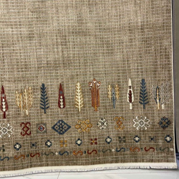 Turkish Bohemian VENİCE Rug 43549A BEIGE Size 200*300