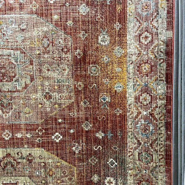 سجاد بوهيمي فينيسيا تركي  43267C احمر مقاس 200*300 سم