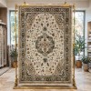 Turkish Bohemian VENİCE Rug 43379A CREAM GREEN Size 300*400