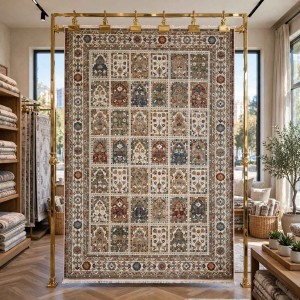 سجاد بوهيمي فينيسيا تركي  43285B كريم احمر مقاس 300*400 سم