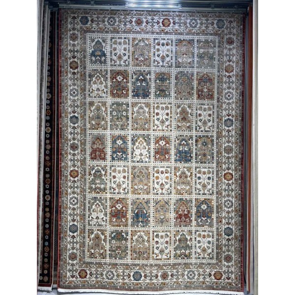 سجاد بوهيمي فينيسيا تركي  43285B كريم احمر مقاس 300*400 سم