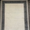 Turkish rug Victoria frame 41602A cream black size 100*200