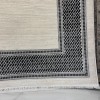 Turkish rug Victoria frame 41602A cream black size 100*200