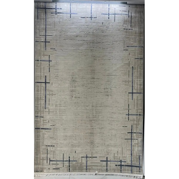 VOGUE Turkish rug 36232A Cream blue size 150*220