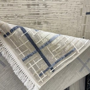 VOGUE Turkish rug 36232A Cream blue size 150*220