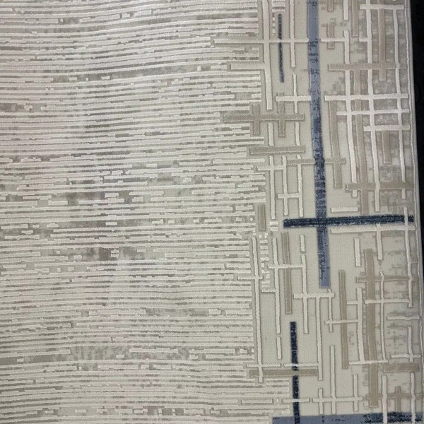 VOGUE Turkish rug 36232A Cream blue size 150*220