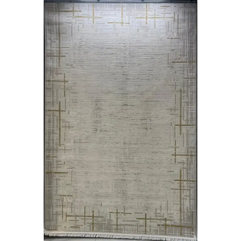 سجاد تركي فوج 36232A كريم ذهبي مقاس 300*400 - سجاد مودرن