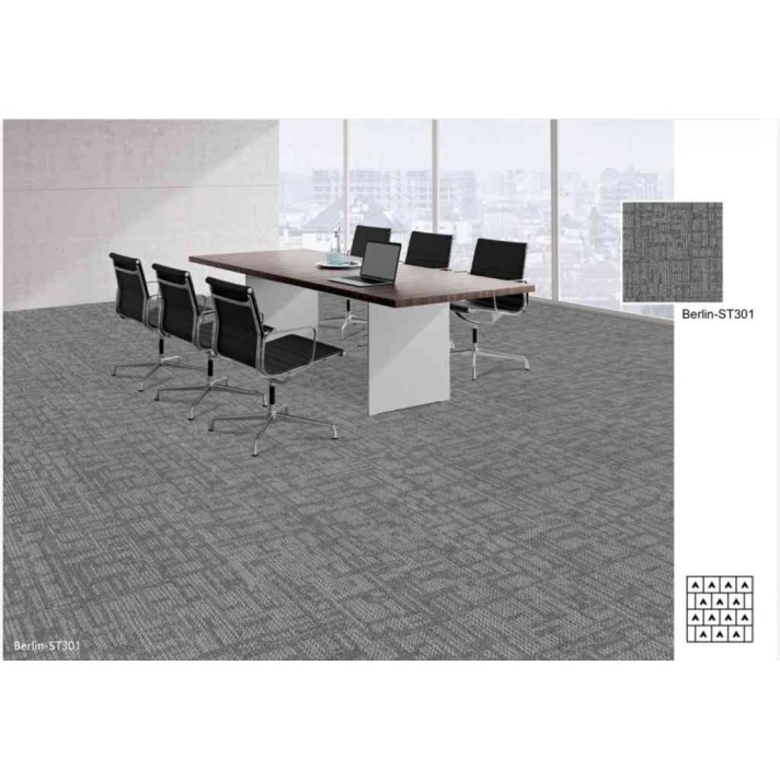 Berlin ST301 office tile carpet office flooring Berlin office tiles size 50*50