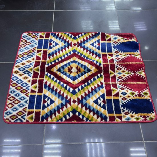 Sadu Al Aziziyah carpet red 7092 heritage Abu Teir