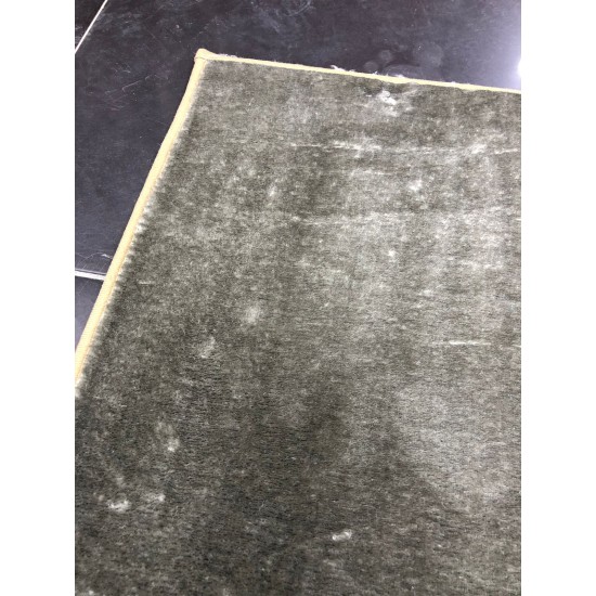 Plain gray Chinese rocky carpet 100*100