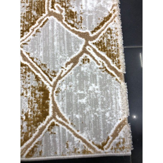 Turkish carpet 566 golden beige 100*100