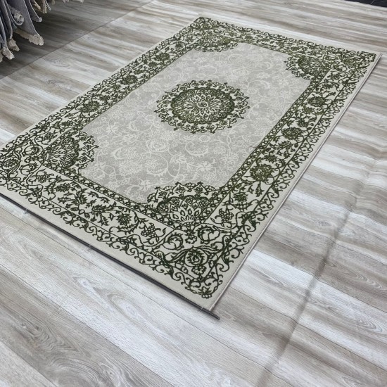 Arwa Carpet 07204B Green Size 100*300