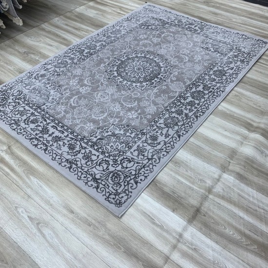 Arua Carpet 07204B Gray Size 100*200