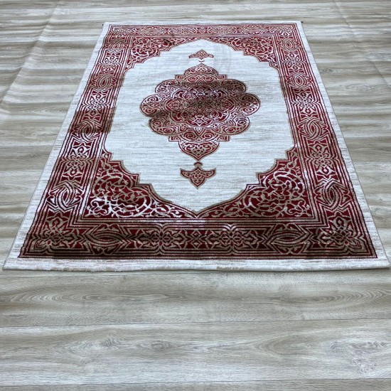 Bulgarian Lilium Carpet 1936 Cream Red 80*50