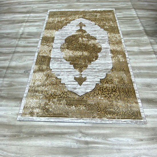 Bulgarian Lilium Carpet 1936 Cream Gold 50*80