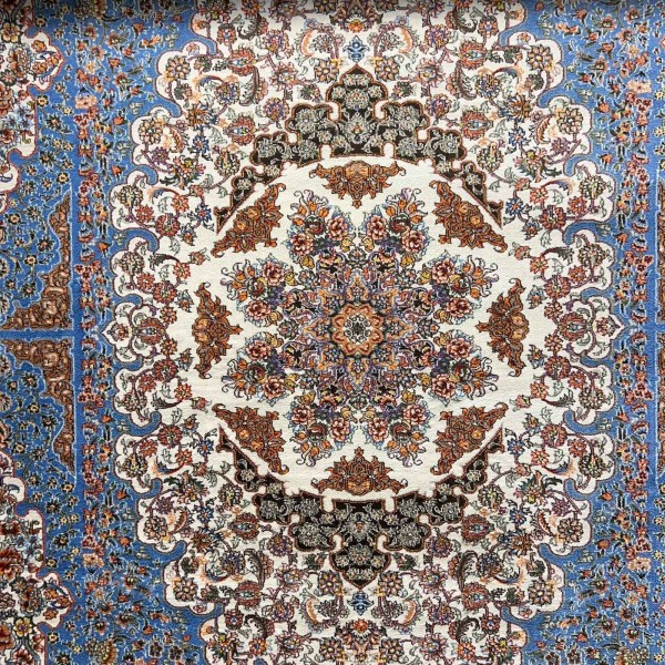 سجاد كرمان تركي HW47A سماوي مقاس 80*150